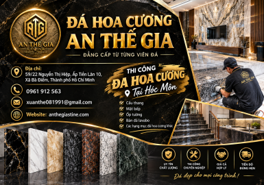 Thi Công Đá Hoa Cương Trọn Gói Tại Hóc Môn 